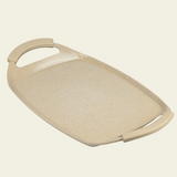 Grillplaat - Keramische coating - 47 cm - PFAS-vrij - Beige