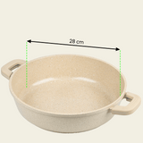 Tajine - Keramische coating - 28 cm - PFAS-vrij - Beige